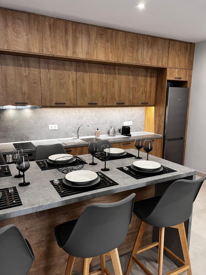 Giannel Luxury Apartment 1 Kastania  ภายนอก รูปภาพ