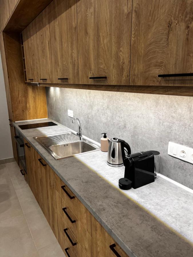 Giannel Luxury Apartment 1 Kastania  ภายนอก รูปภาพ
